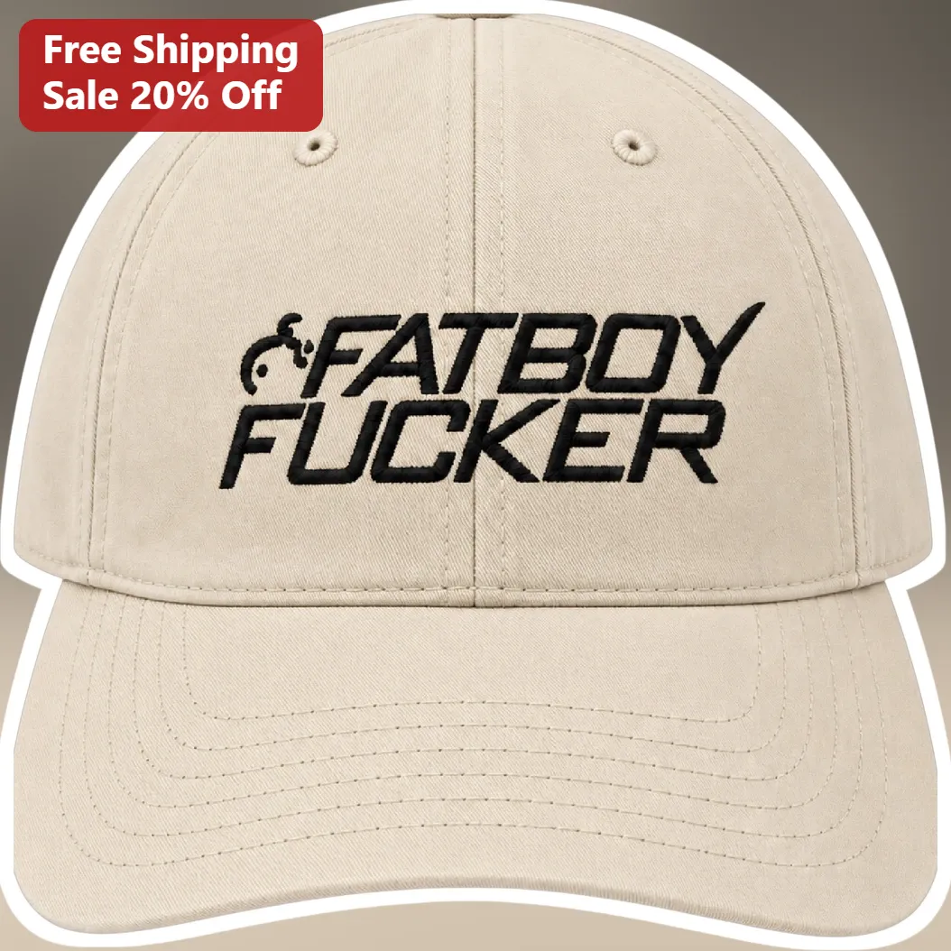 FATBOY FUCKER Cap Novelty Adult Humor Baseball Hat Gag Gift for Men