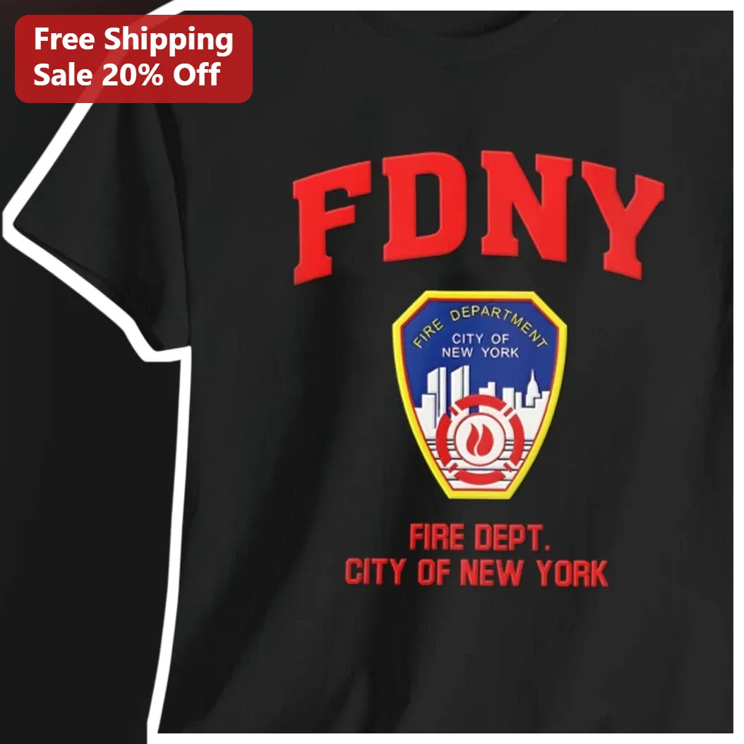 FDNY Fire Department City Of New York Tee For First Responders And Supporters