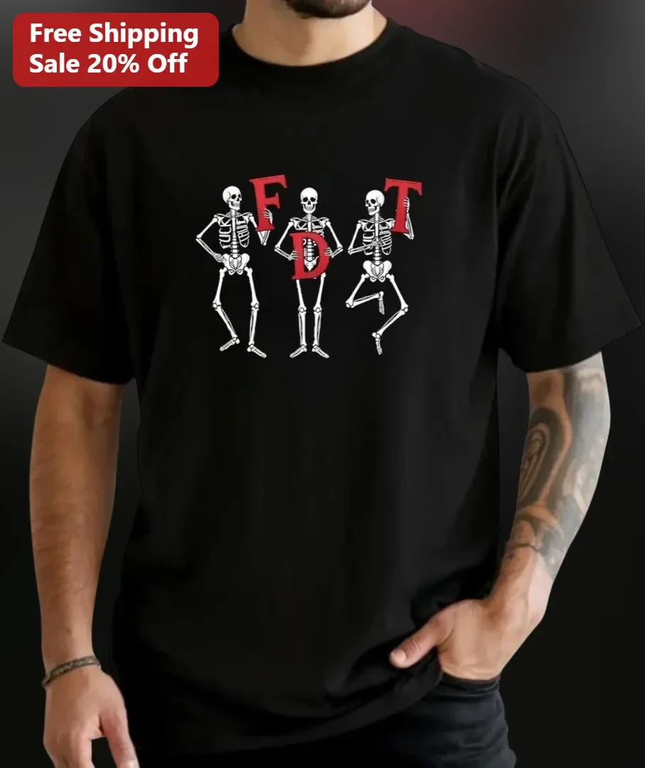 FDT Foxtrot Delta Tango Skeleton Graphic Tee