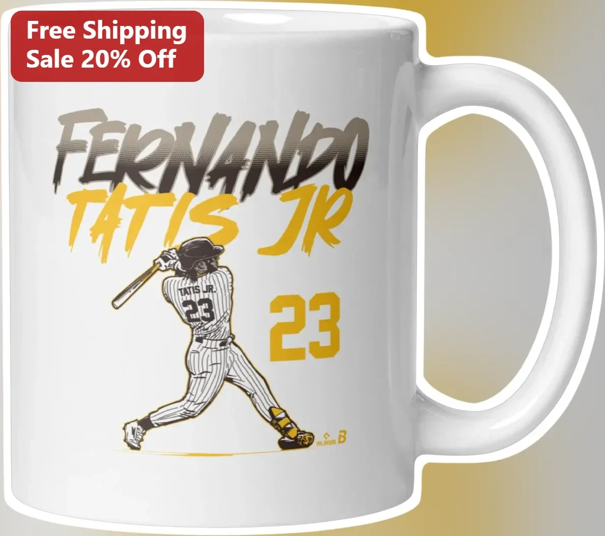 Fernando Tatis Jr #23 San Diego Padres Mug Baseball Fan Gift