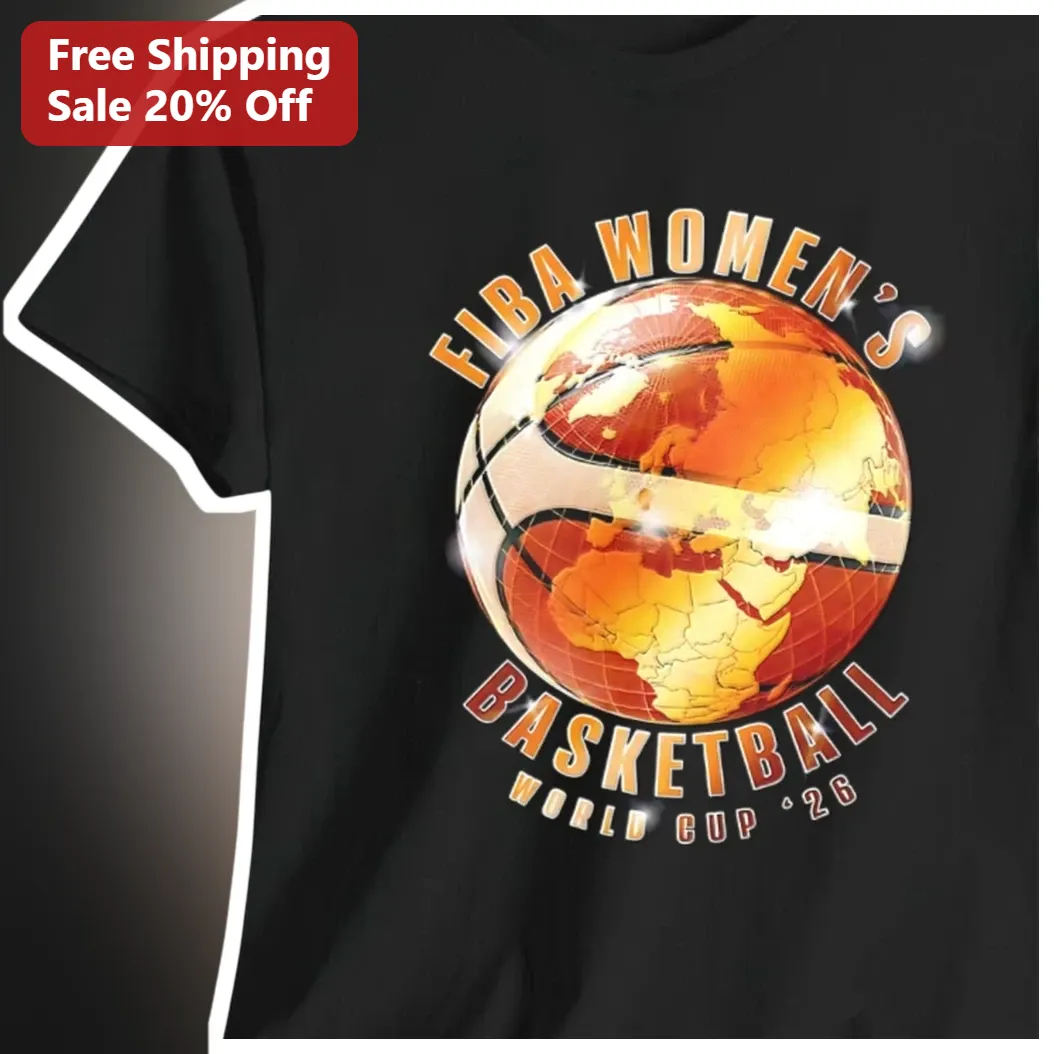 FIBA Women's Basketball World Cup 2026 Tee Berlin Fan Merch