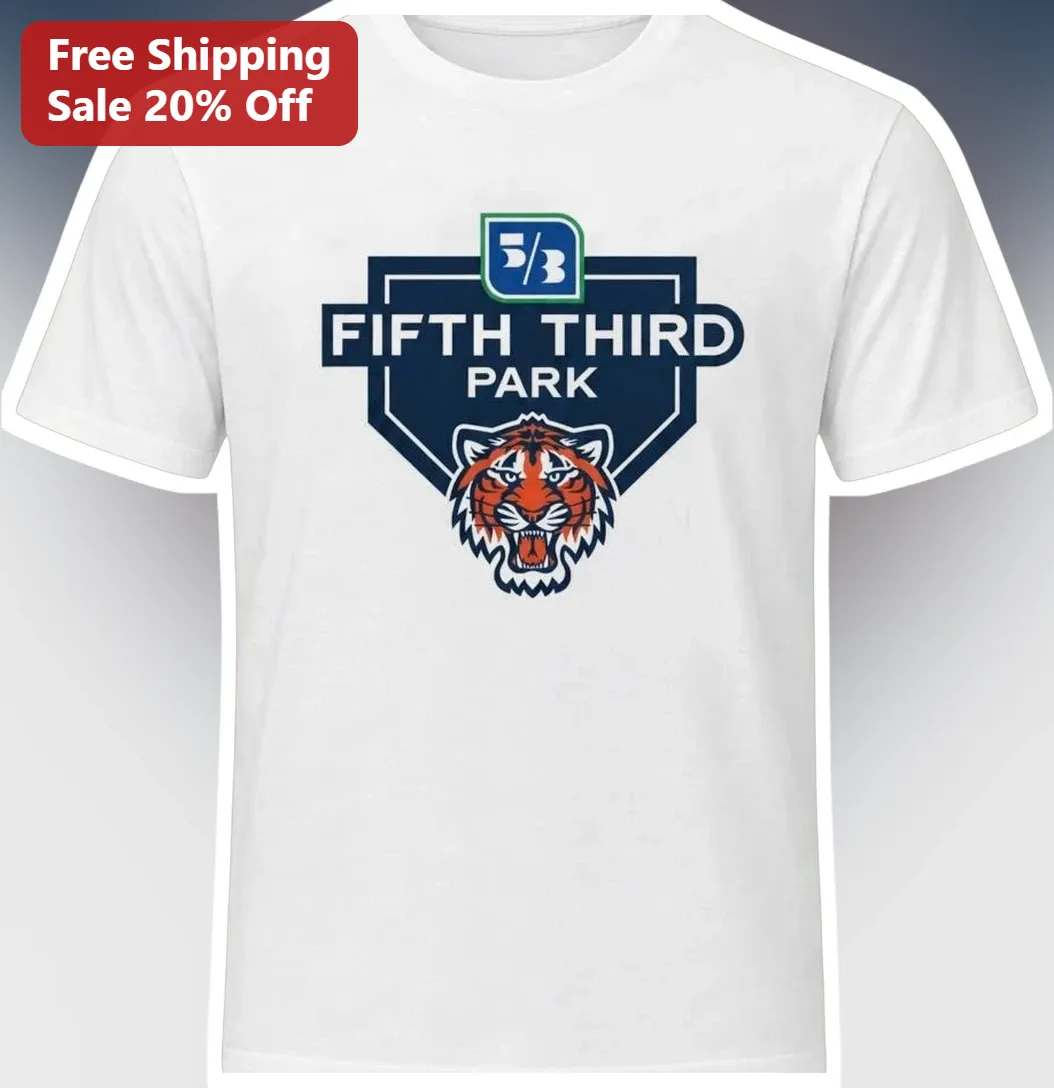 Fifth Third Park Tee Baseball Stadium Renaming Commemorative Shirt for Tigers Fans