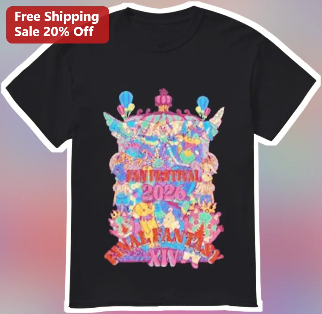 Final Fantasy XIV Fan Festival Tee FFXIV Chocobo Gamer Gift