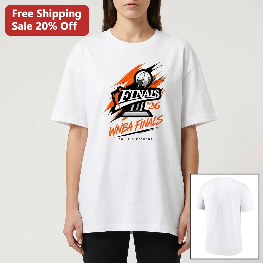 Finals '26 WNBA Finals Built Different Tee, 2026 WNBA Championship Basketball Playoff Fan Gift