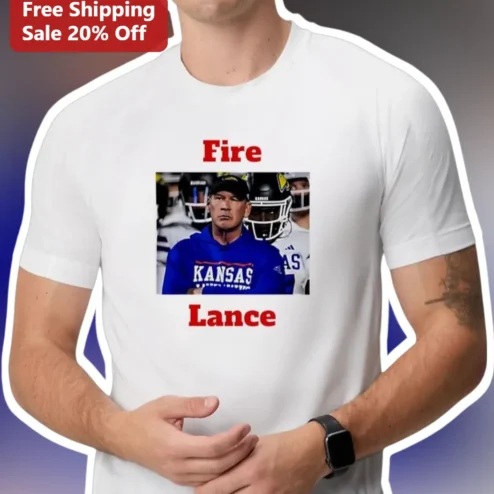 Fire Lance Tee John Cena Kansas Jayhawks Wrestling Meme Shirt