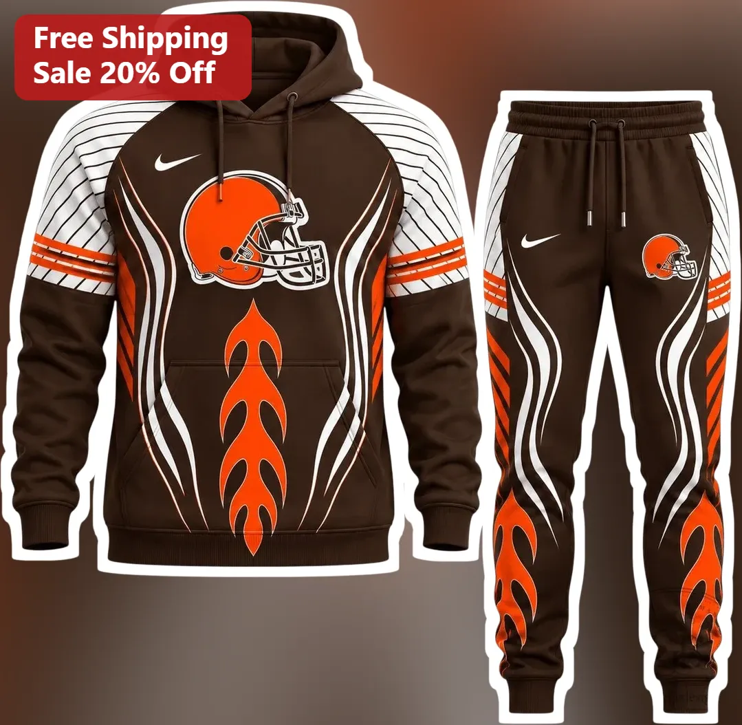 Football Helmet Flame Athletic Hoodie Retro Sports Tracksuit for Men Women