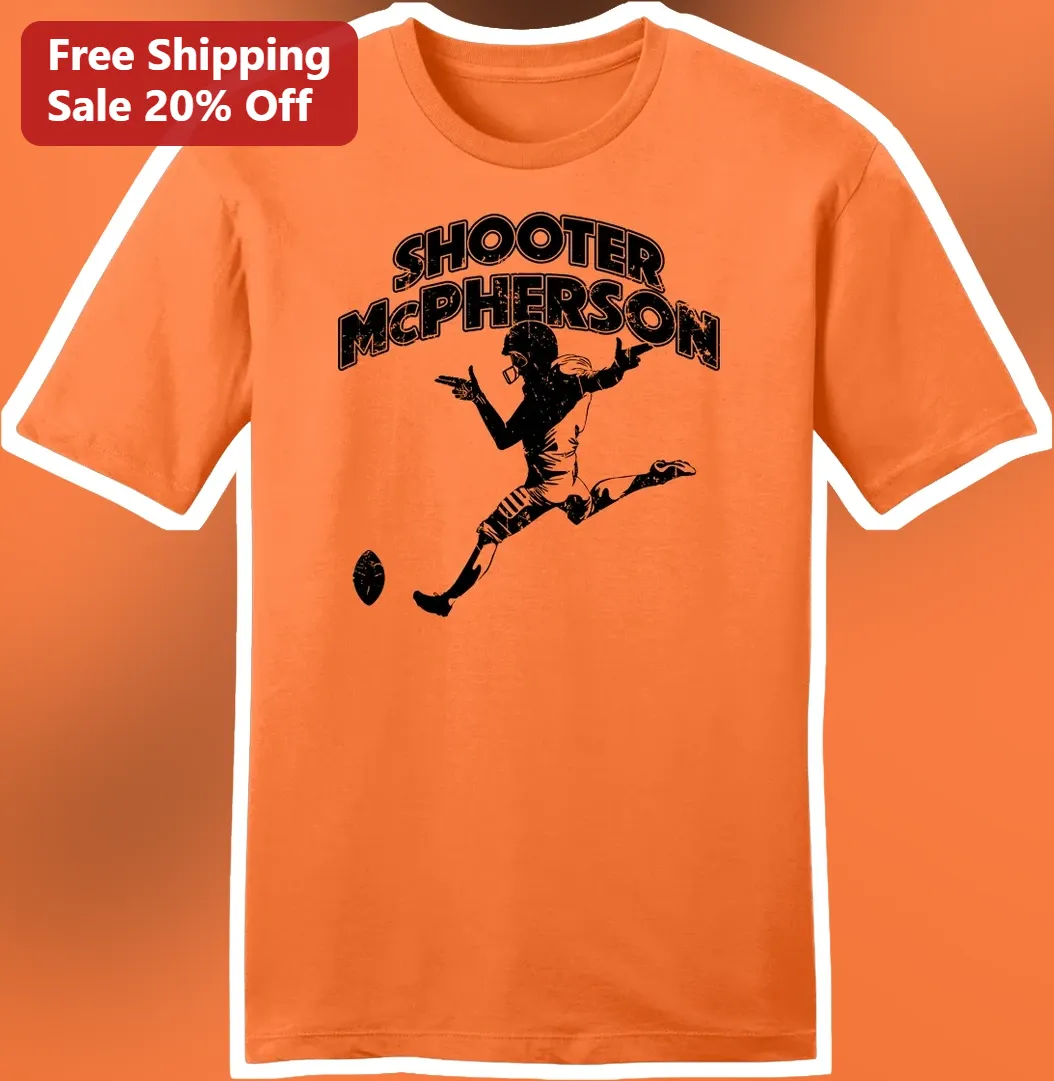 Football Kicker Silhouette Tee Personalized Custom Name Gift for Youth Players Coaches