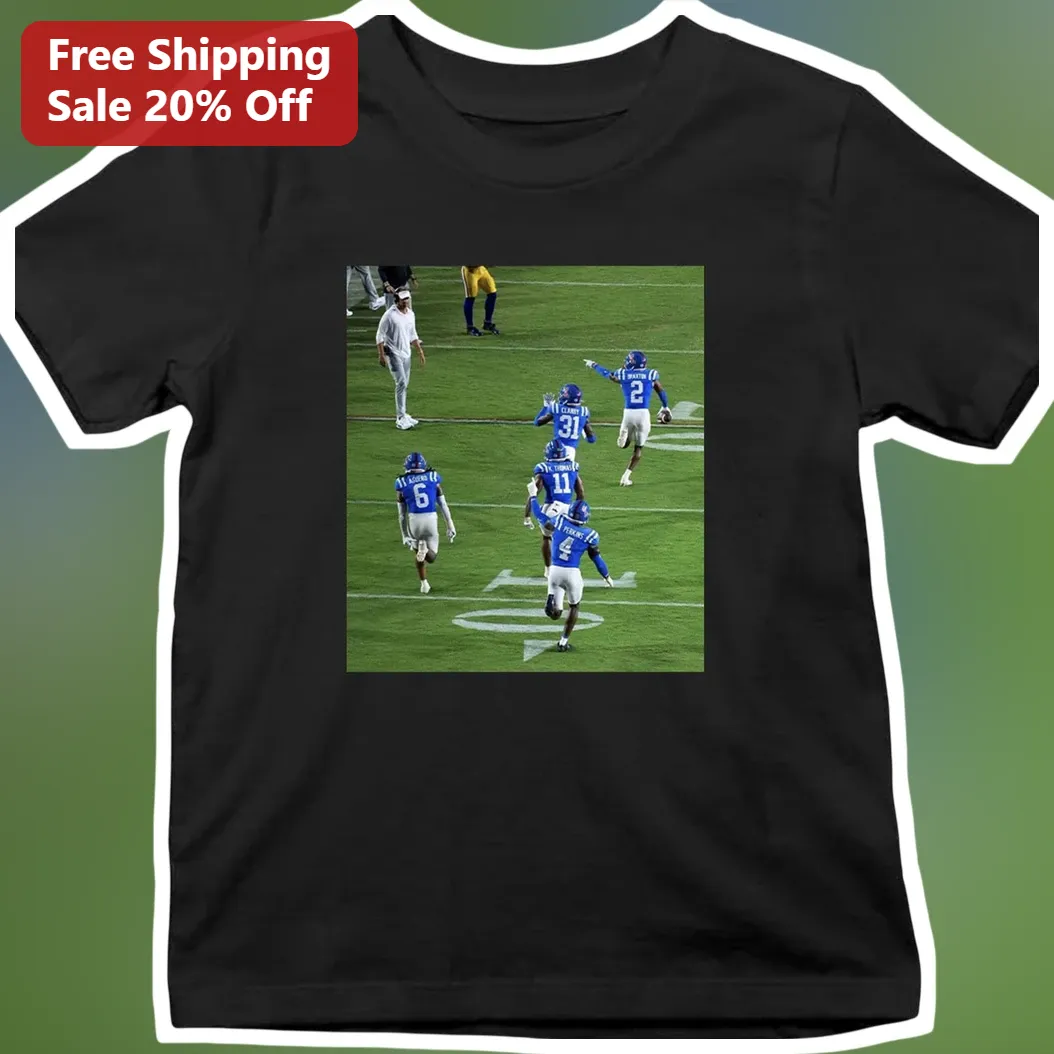 Football Team Celebration Photo Tee for Sports Fans Alumni Game Day Gift