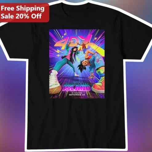 Forgotten Island In Theaters September 25 Graphic Tee