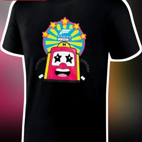Forza Horizon Forzathon Gas Pump Graphic Tee Black Gamer Gift Shirt