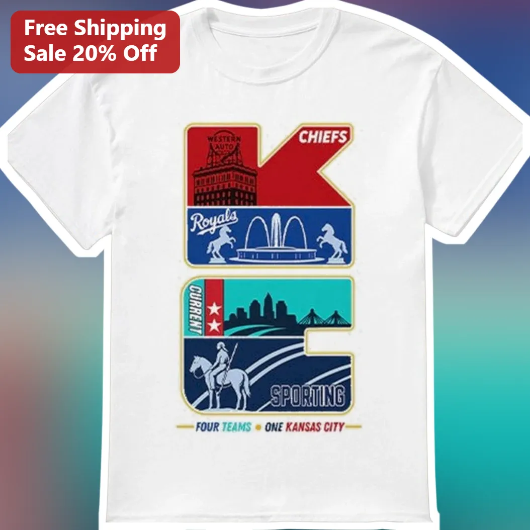 Four Teams One Kansas City Tee World Cup 2026 Base Camps KC Sports Fan Gift