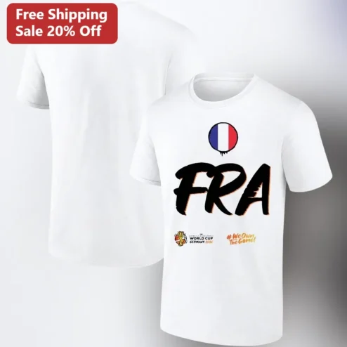 FRA Tee Frankfurt Airport Code Shirt France Soccer Fan Gift Unisex Cotton T-Shirt