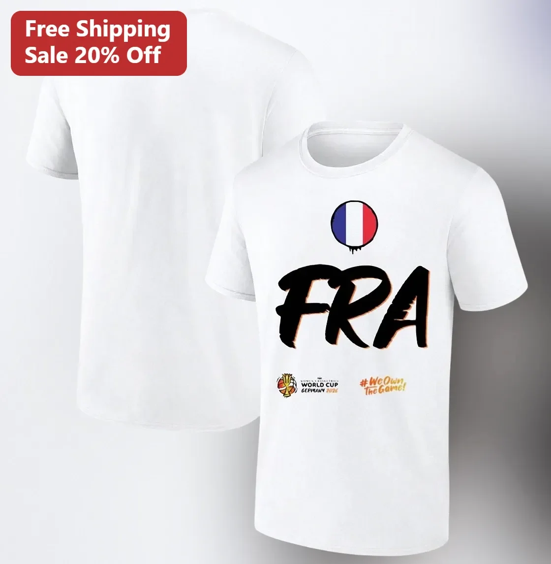 FRA Tee Frankfurt Airport Code Shirt France Soccer Fan Gift Unisex Cotton T-Shirt