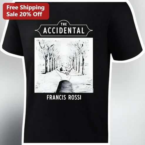 Francis Rossi The Accidental Album Art Tee Vintage Rock Music Shirt