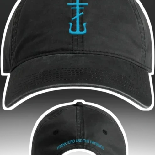 Frank Iero And The Patience Hat Distressed Baseball Cap Punk Rock Band Merch
