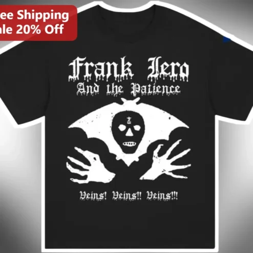 Frank Iero And the Patience Veins! Veins!! Veins!!! Graphic Tee