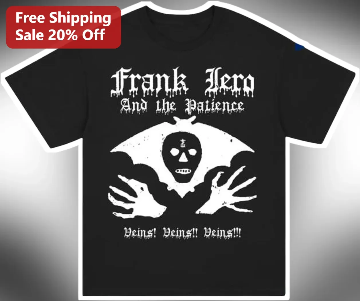 Frank Iero And the Patience Veins! Veins!! Veins!!! Graphic Tee