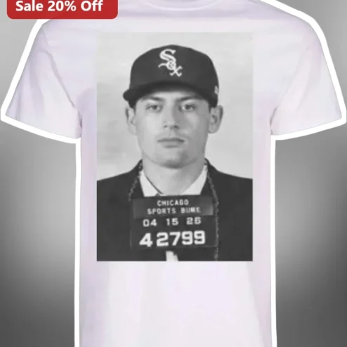 Frankie Liriano Tee Vintage Chicago White Sox Baseball Mugshot Graphic Shirt