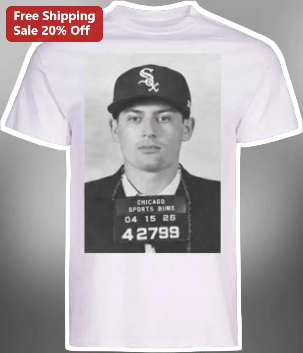 Frankie Liriano Tee Vintage Chicago White Sox Baseball Mugshot Graphic Shirt