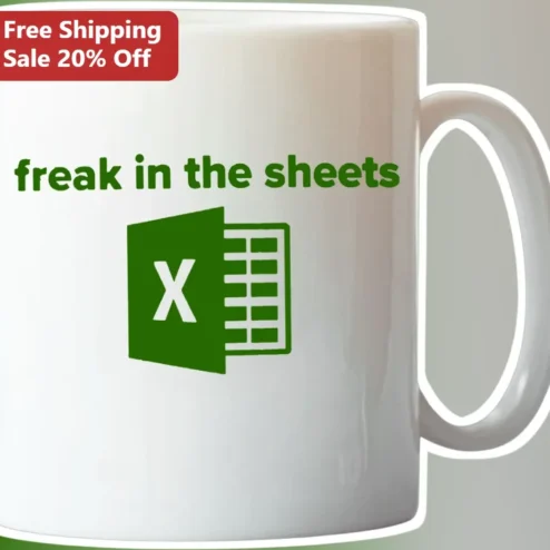 Freak In The Sheets Mug Funny Adult Humor Coffee Cup Gift For Bachelorette Party