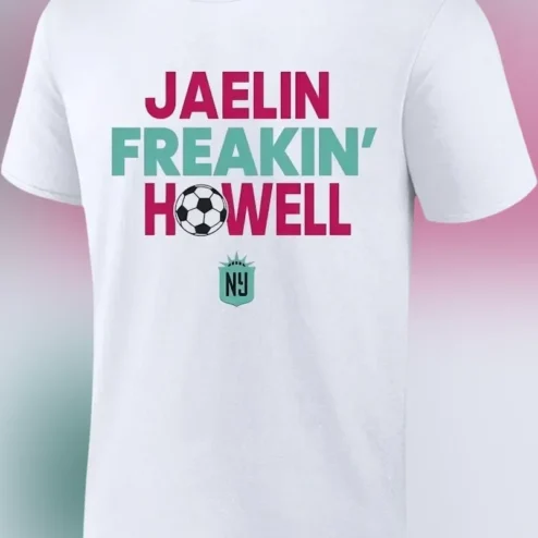 Freakin NY Soccer Fan Tee Jaelin Howell USWNT Gift