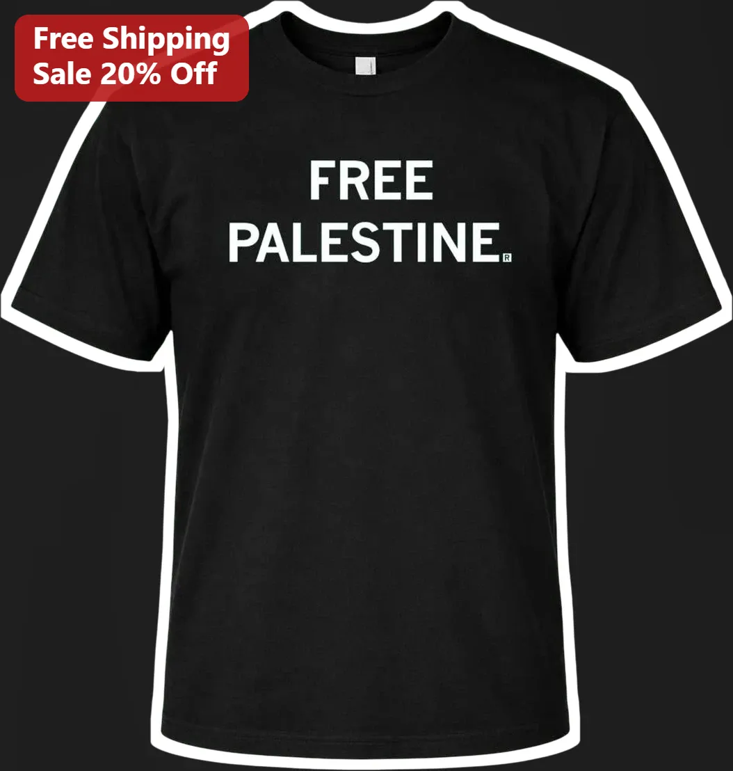 Free Palestine Tee Pro-Palestine Solidarity Graphic T-Shirt for Men Women Political Activism Apparel