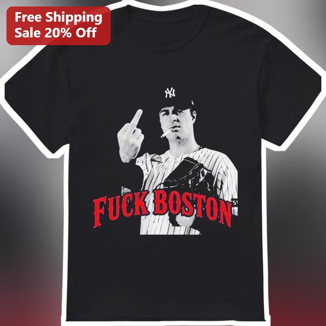 Fuck Boston Tee Anti Boston Rivalry Baseball Fan Shirt