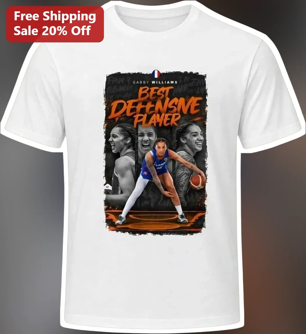 Gabby Williams Best Defensive Player Tee FIBA World Cup France Basketball Fan Gift