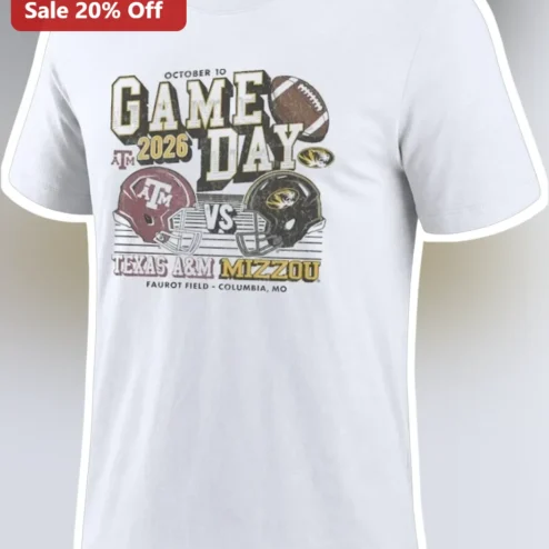 Game Day Texas A&M Vs Mizzou Tee Vintage Aggies Tigers Rivalry Shirt College Football Fan Gear Gift