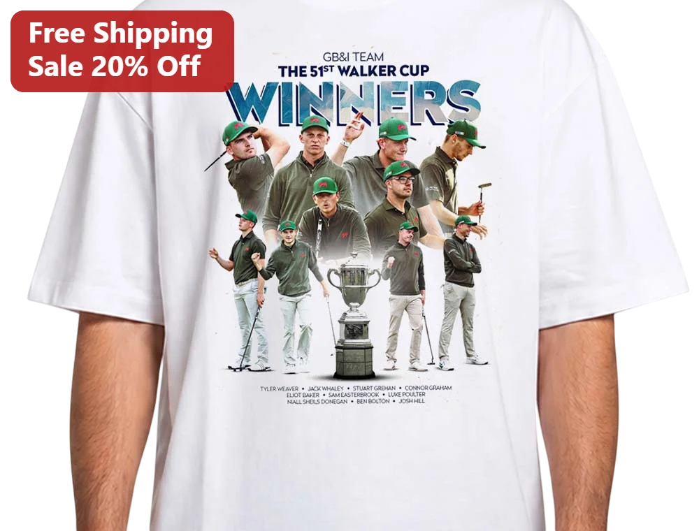 GB&I Team The 51st Walker Cup Winners Graphic Tee