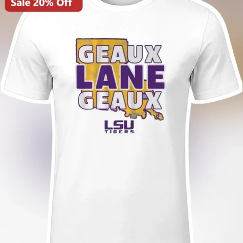 Geaux Lane Geaux LSU Tigers Tee Vintage College Football Fan Gift