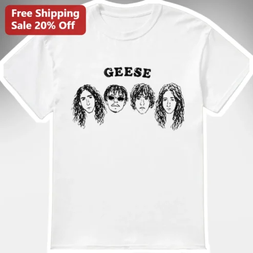 Geese Band Graphic Tee Indie Rock Merch Festival Shirt