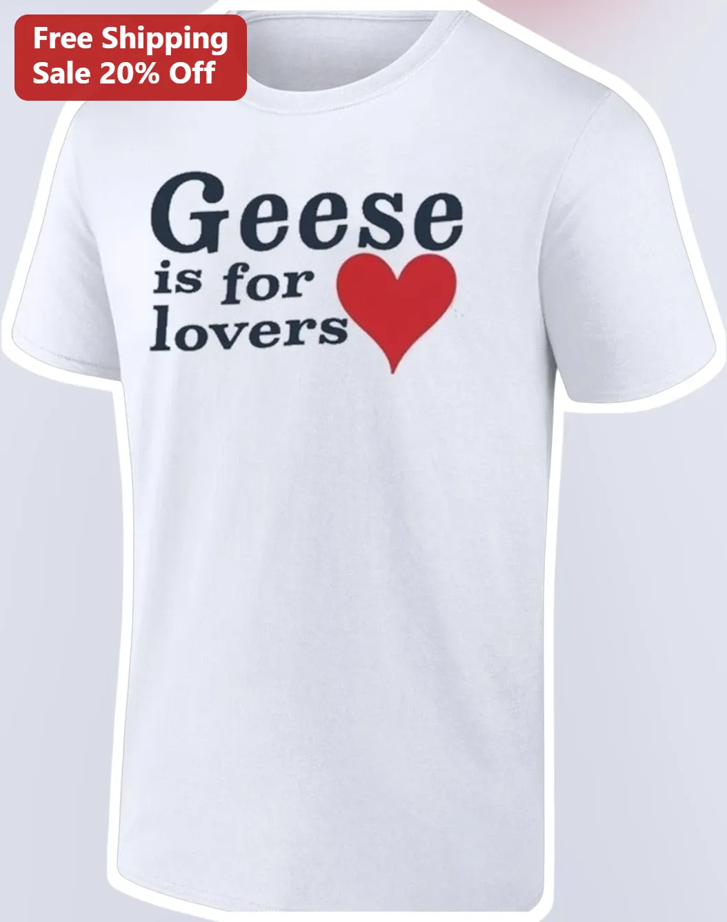 Geese Is For Lovers Tee Indie Rock Band Merch Gift for Fans