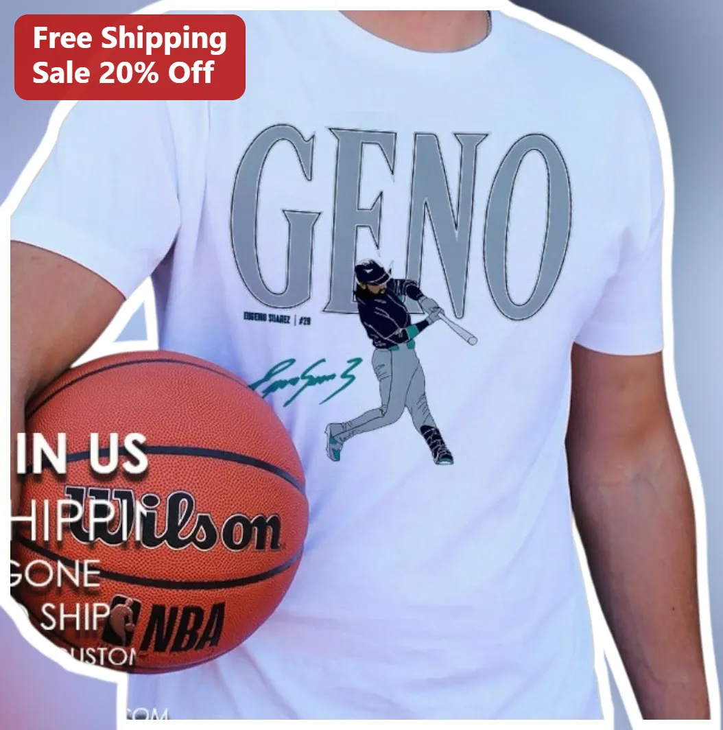 GENO Tee Eugenio Suarez Cincinnati Reds Baseball Fan Gift Signature Graphic T-Shirt
