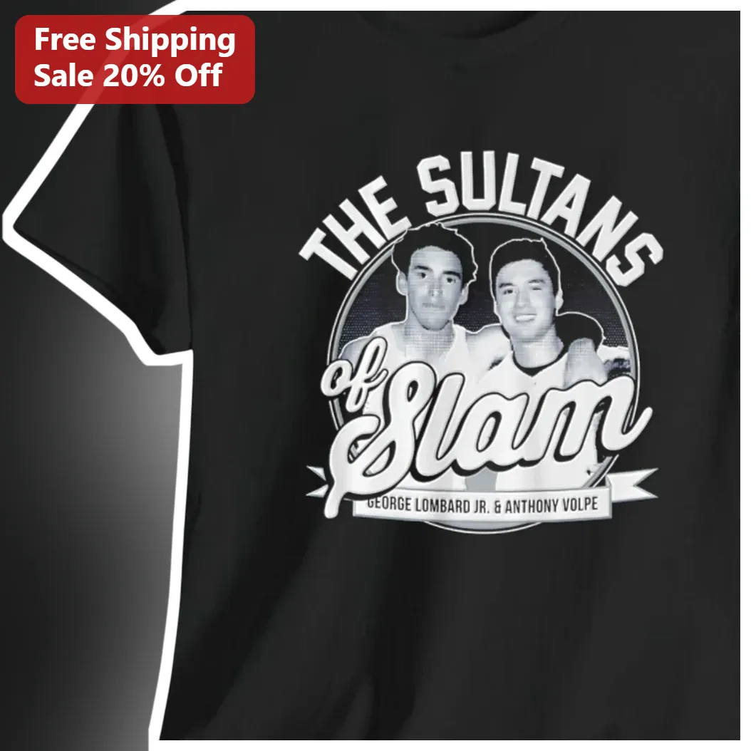 George Lombard Jr. Anthony Volpe The Sultans of Slam Baseball Graphic Tee