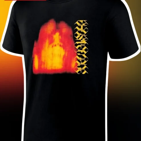 GHOSTEMANE Tee Ghostface Killah Inspired Hip Hop Graphic T-Shirt Black Cotton Apparel
