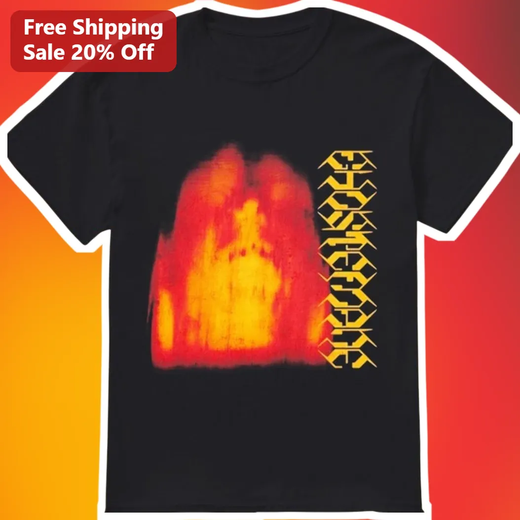 GHOSTTECANE Tee Dark Rap Aesthetic Streetwear Graphic T-Shirt for Men Women