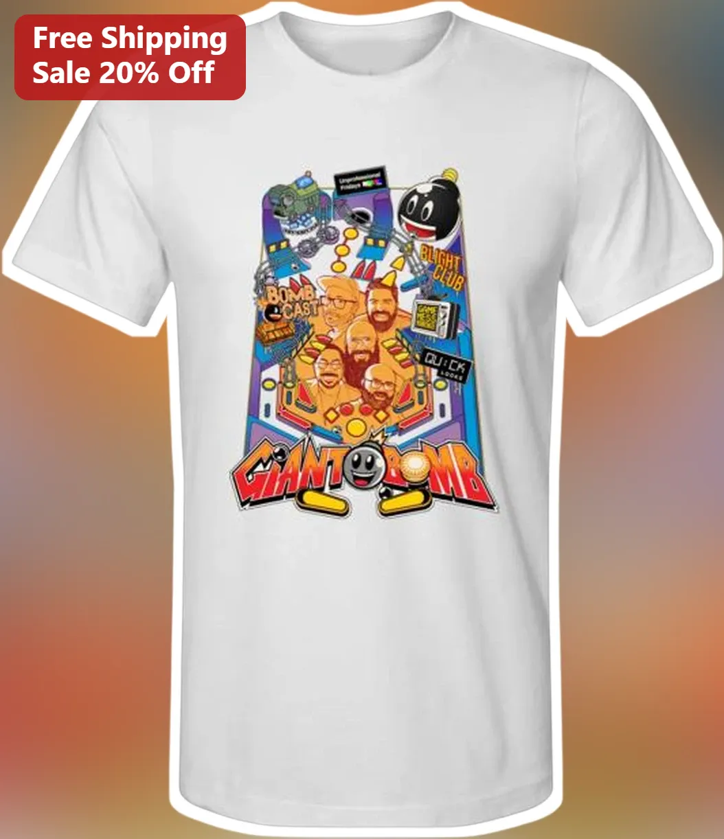 Giant Bomb Blight Club Bomcast Graphic Tee