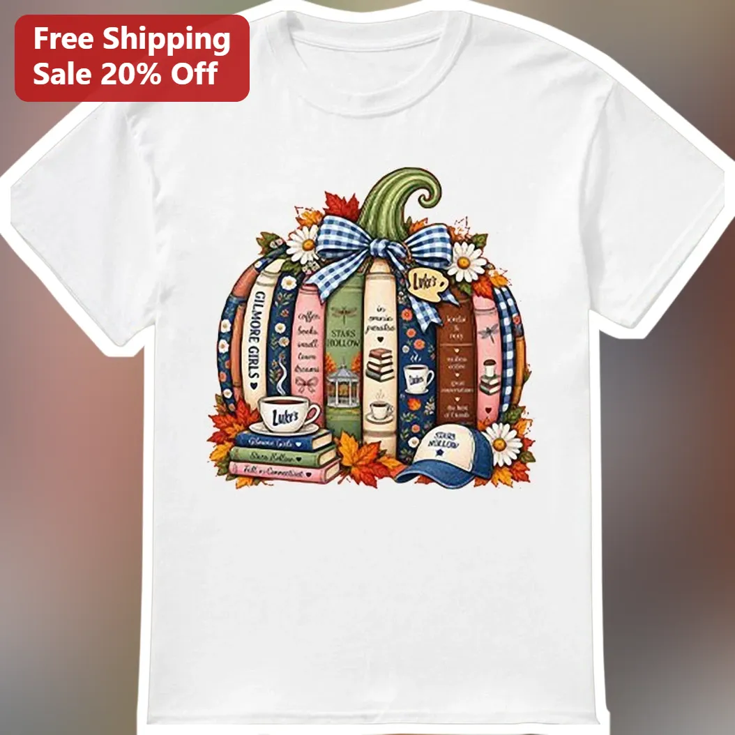 Gilmore Girls Stars Hollow Tee Cozy Fall Book Lover Gift Shirt
