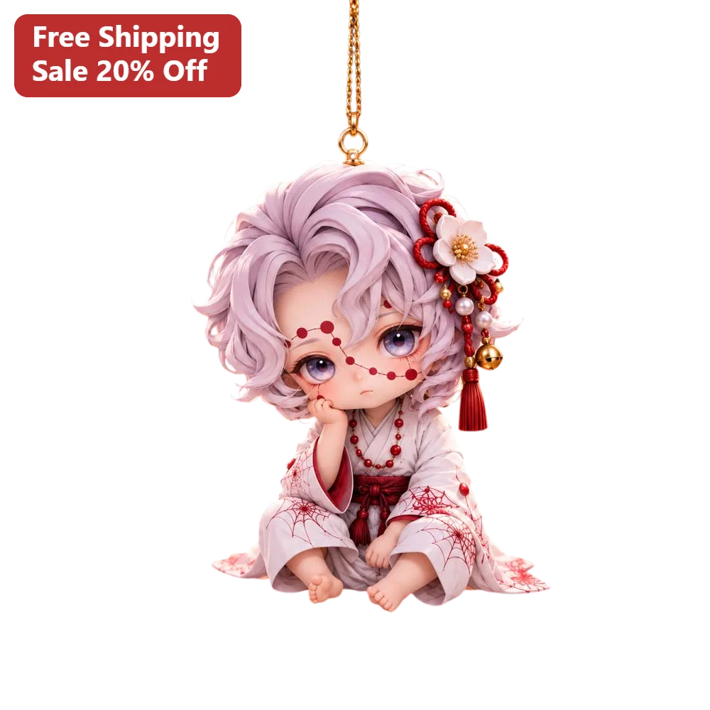 Giyuu Tomioka Demon Slayer Ornament Chibi Anime Christmas Gift for Fans
