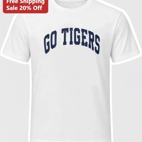 Go Tigers Tee School Spirit Shirt Game Day Apparel