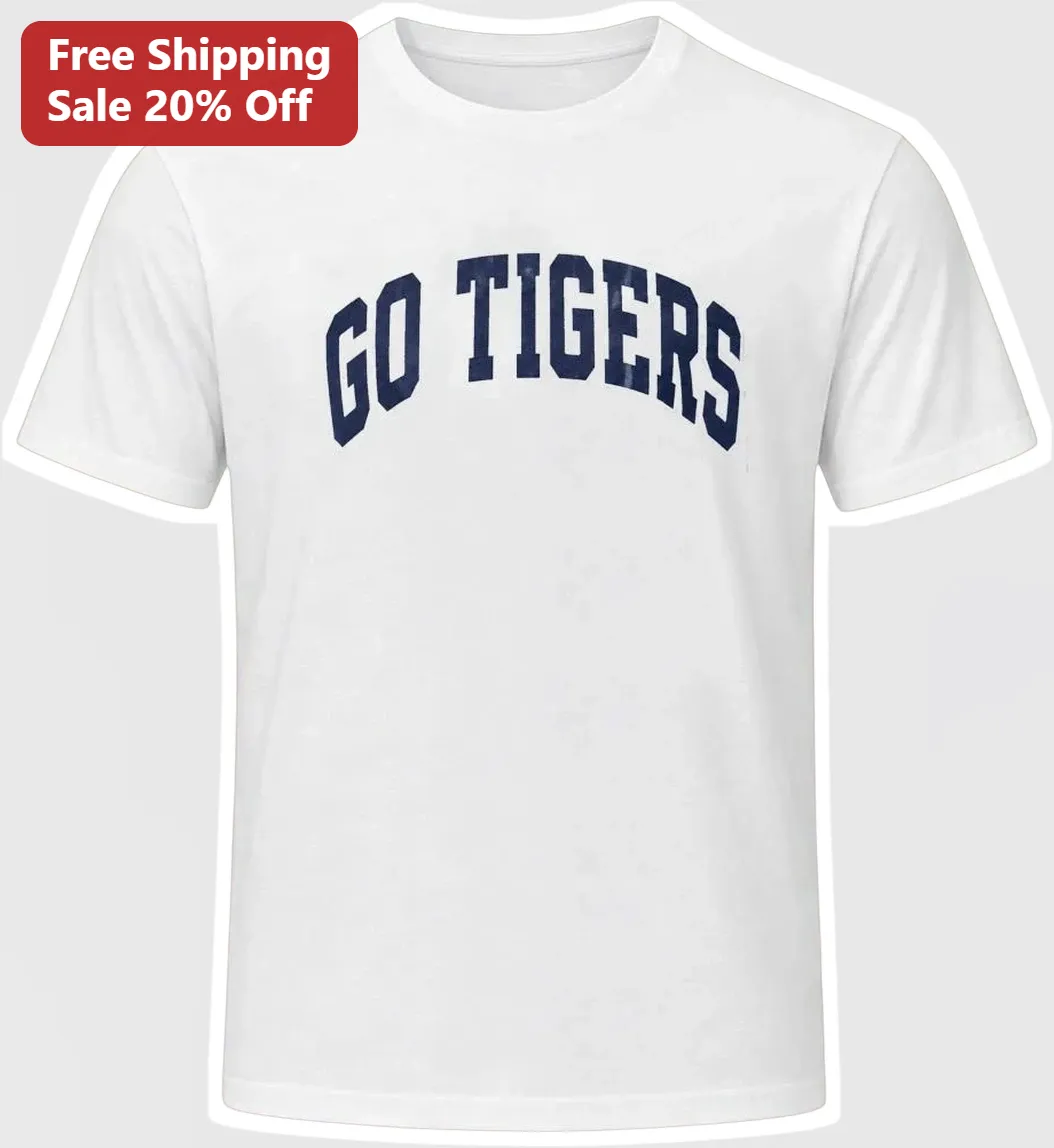 Go Tigers Tee School Spirit Shirt Game Day Apparel