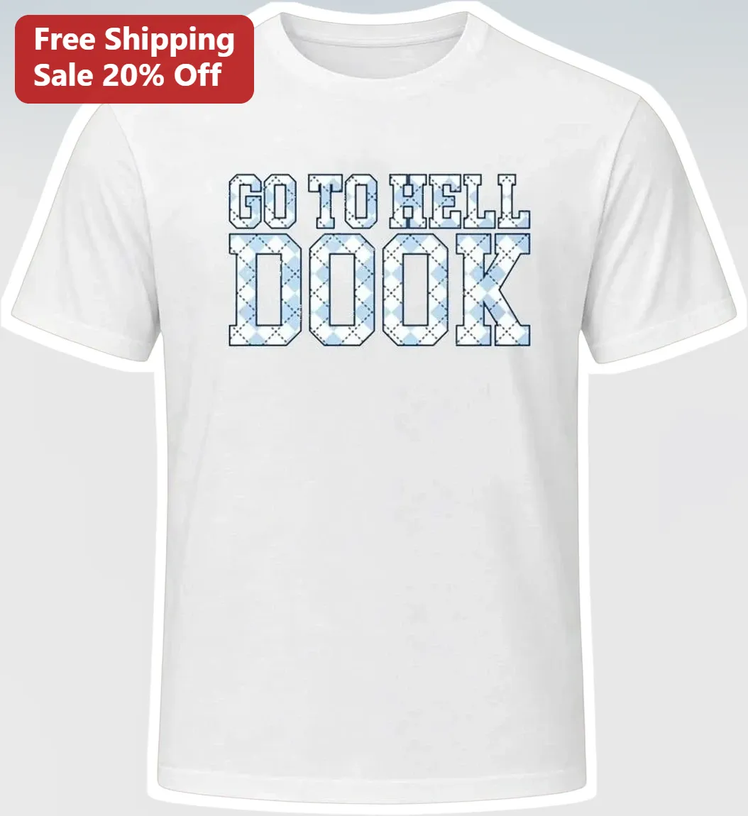 Go to Hell Dook UNC Rivalry Graphic Tee for Men Women