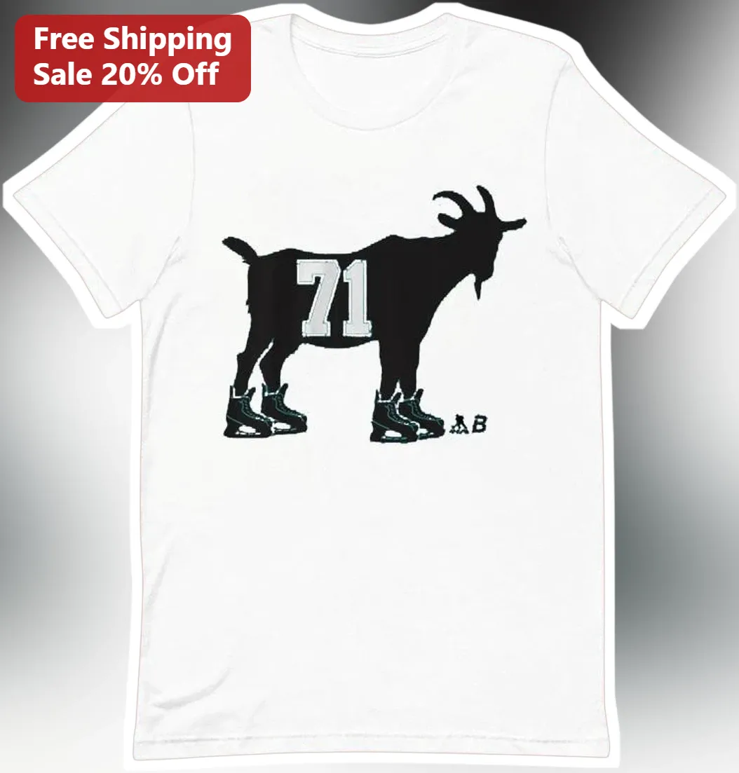 Goat 71 T-Shirt Design Macklin Celebrini Fan Art Tee