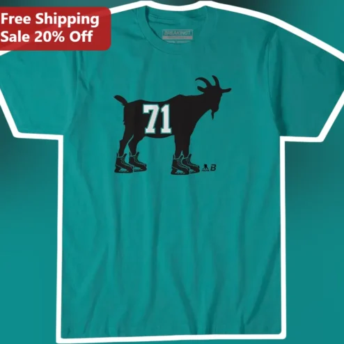 Goat Ice Skater Silhouette Tee Figure Skating GOAT Gift for Men Women