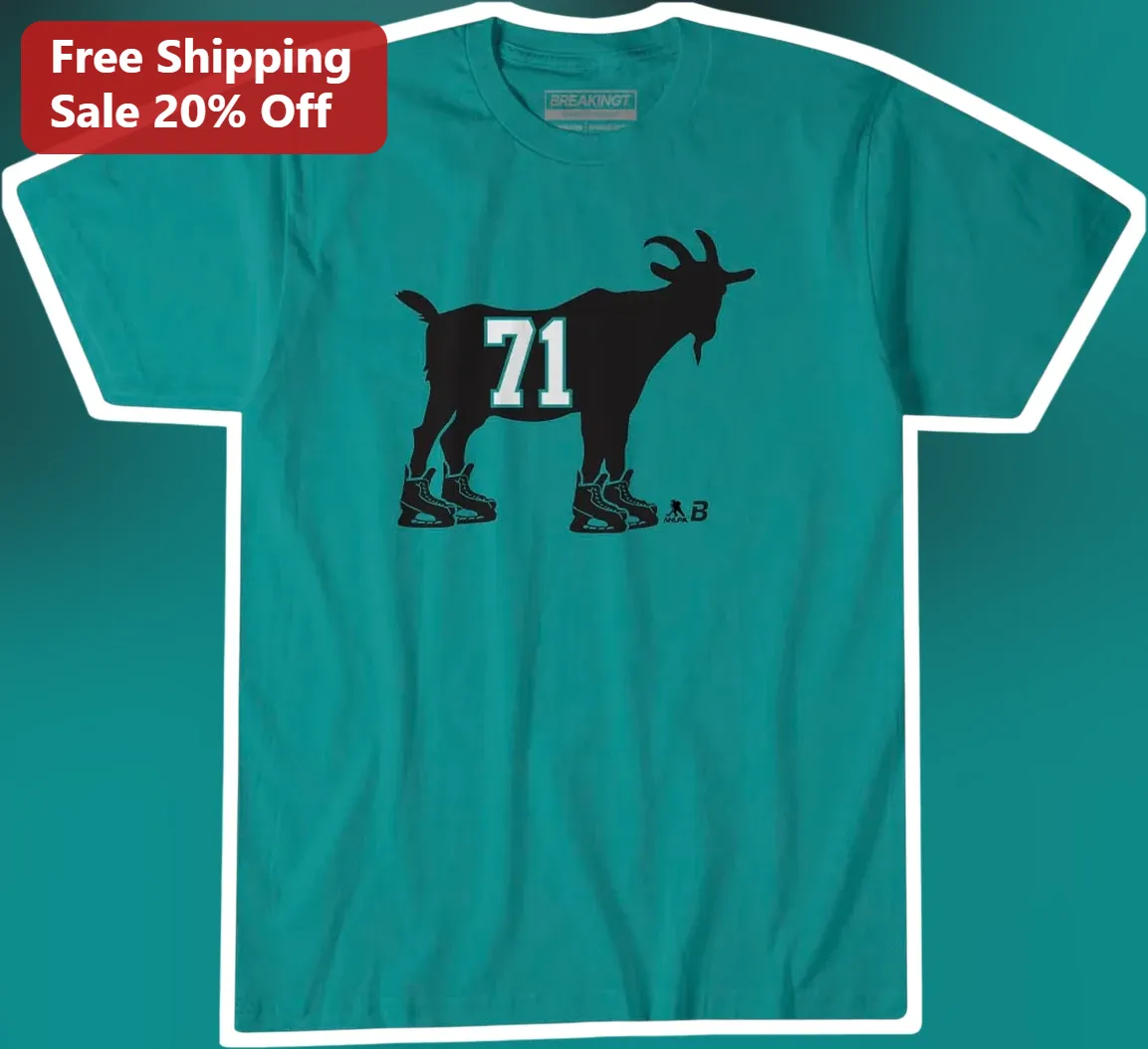 Goat Ice Skater Silhouette Tee Figure Skating GOAT Gift for Men Women