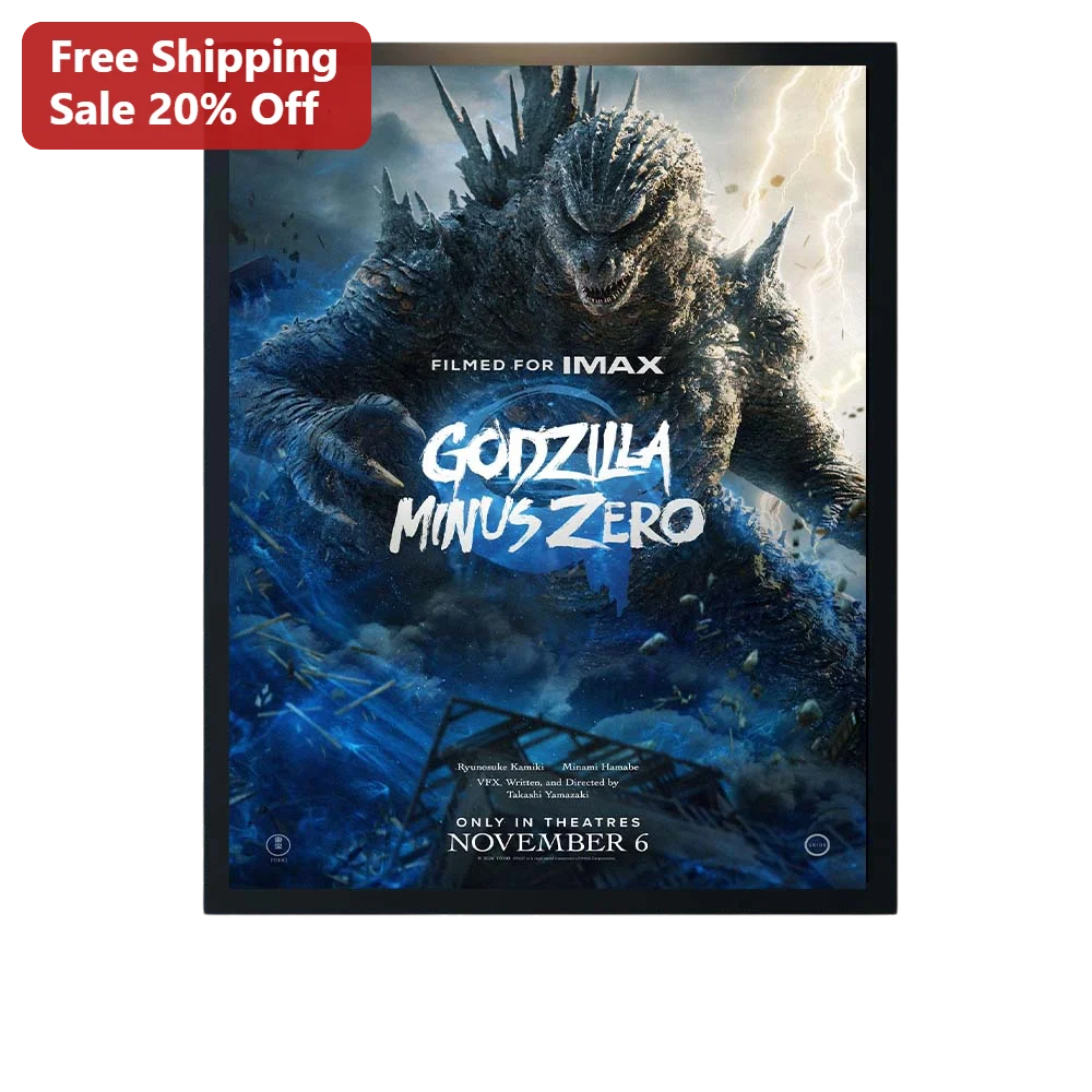 Godzilla Minus Zero Filmed For IMAX Movie Poster