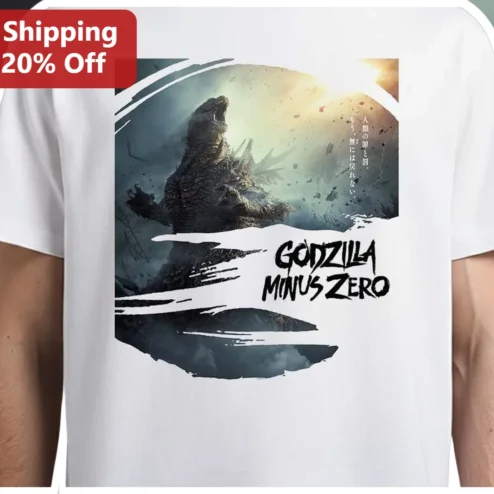 Godzilla Minus Zero Tee Kaiju Monster Movie Fan Gift Shirt