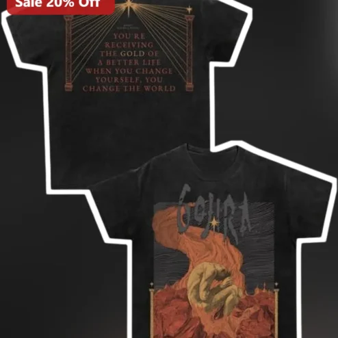 Gojira Silvera You're Receiving The Gold Of A Better Life Tee