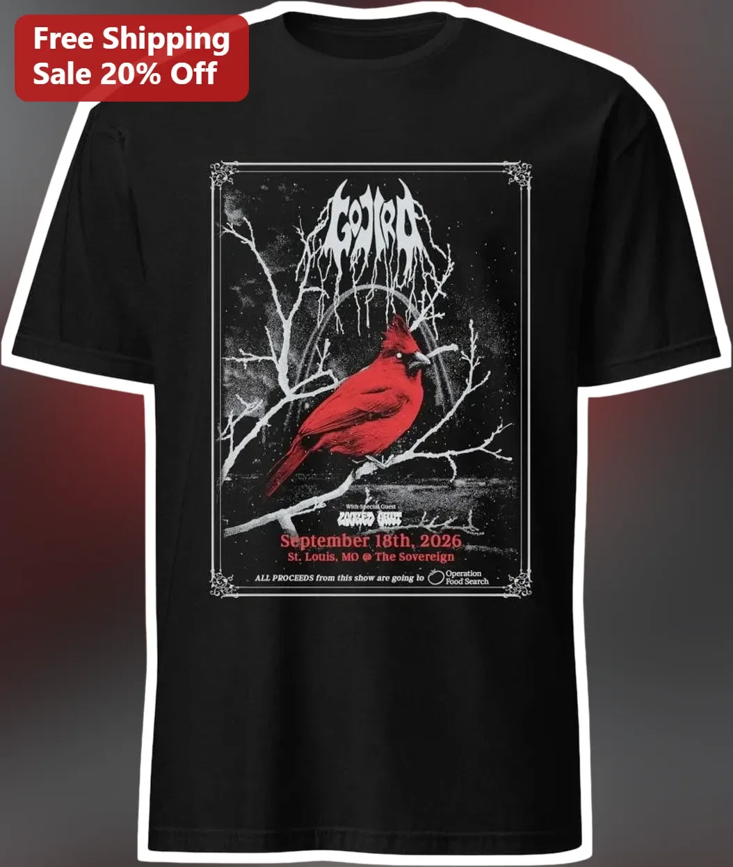 Gojira St. Louis The Sovereign Tee